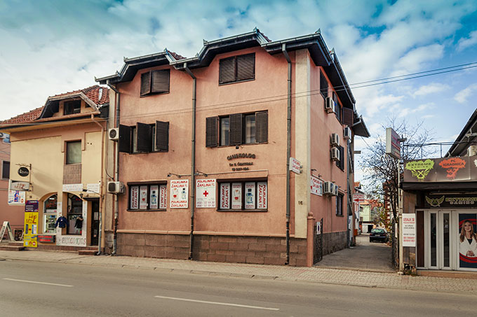 Poliklinika Žaklina Med - lokacija